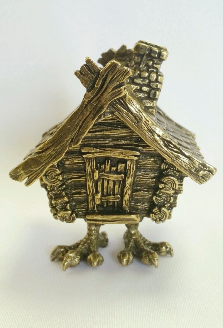 Дом баба Яга избушка на курьих ножках