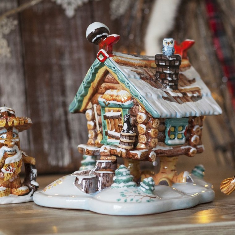 Ярославская майолика избушка на курьих ножках