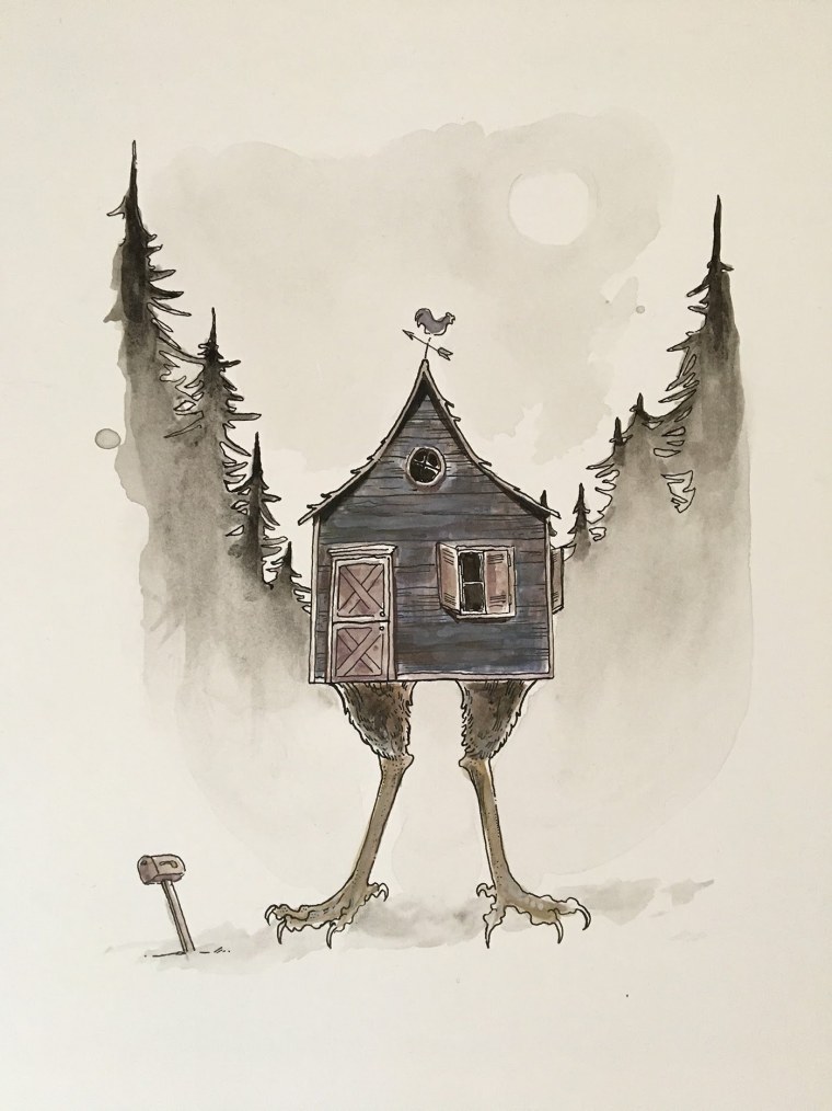 Избушка на курьих ножках Софи Андерсон