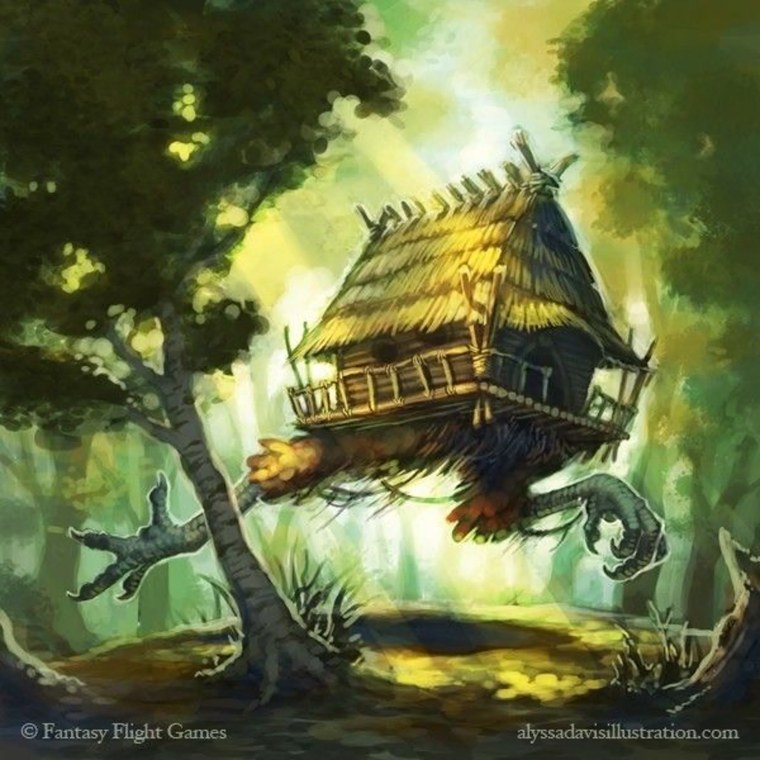 Избушка на курьих ножках Софи Андерсон