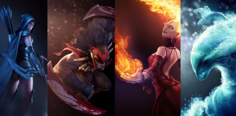 Дота 2 на раб стол