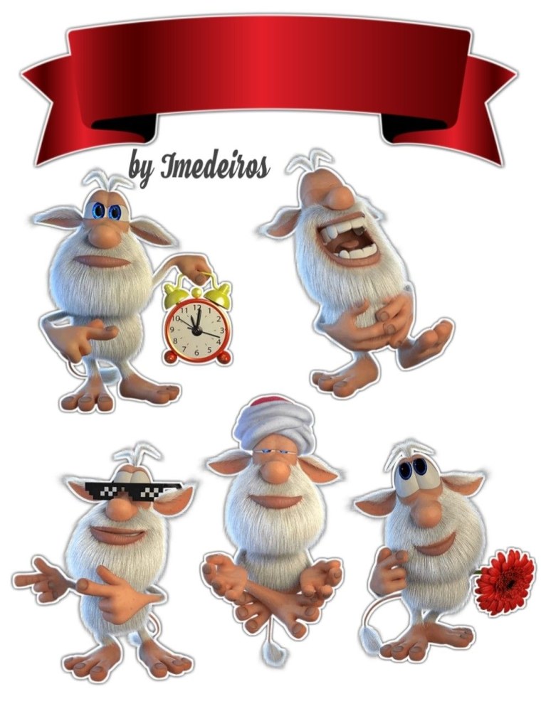 Буба на вафельной бумаге