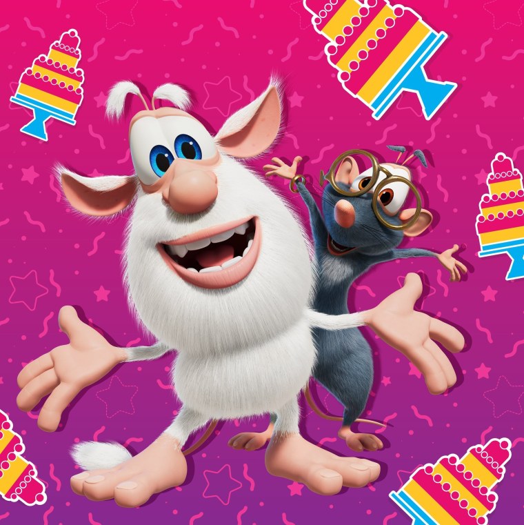 Герои мультика Буба