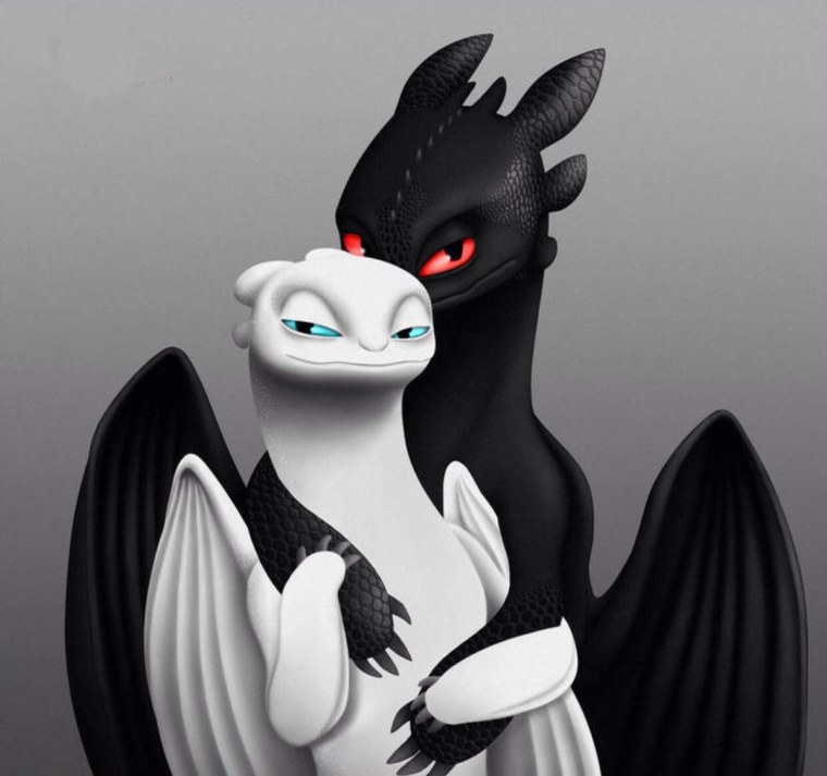 Белая фурия дракон мультфильм