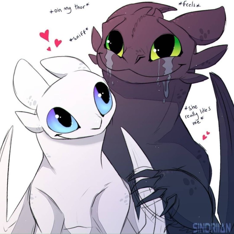 Беззубик и дневная фурия