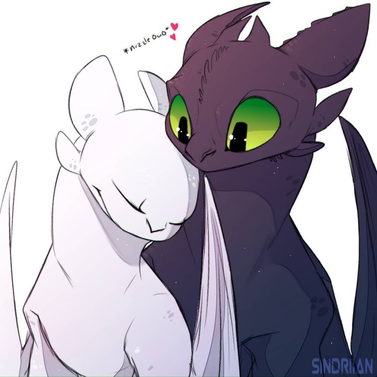 Беззубик и белая фурия