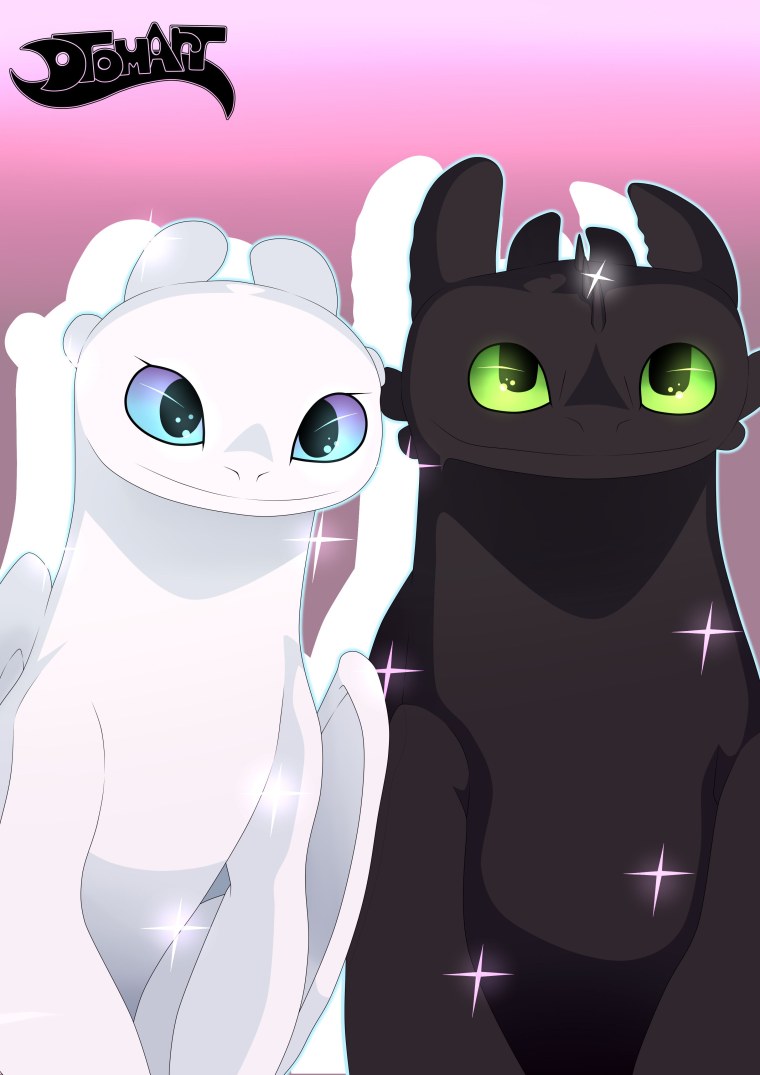 Беззубик и белая фурия