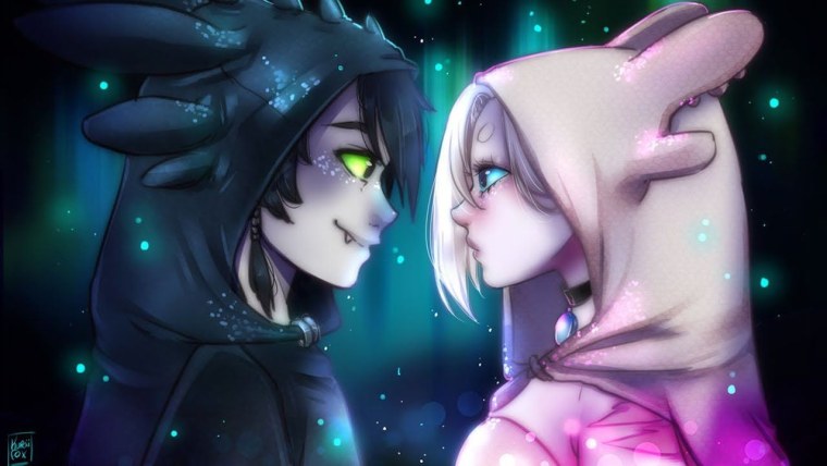 Беззубик и дневная фурия аниме