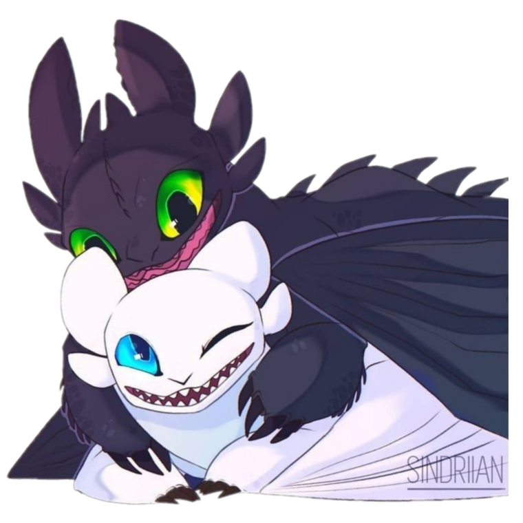 Дневная фурия с Беззубиком