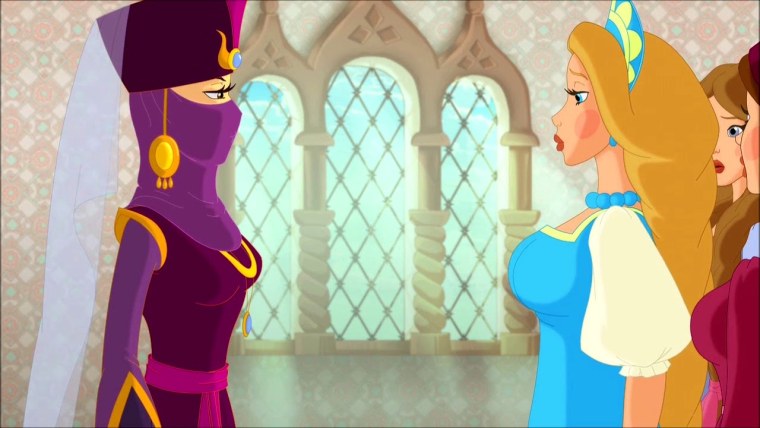 3 Богатыря и Шамаханская царица