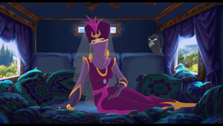 Шамаханская царица из трех богатырей