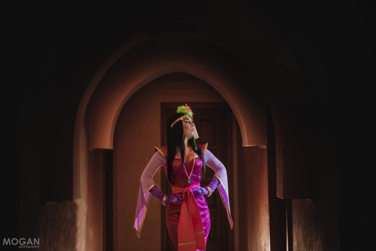 Три богатыря и Шамаханская царица косплей