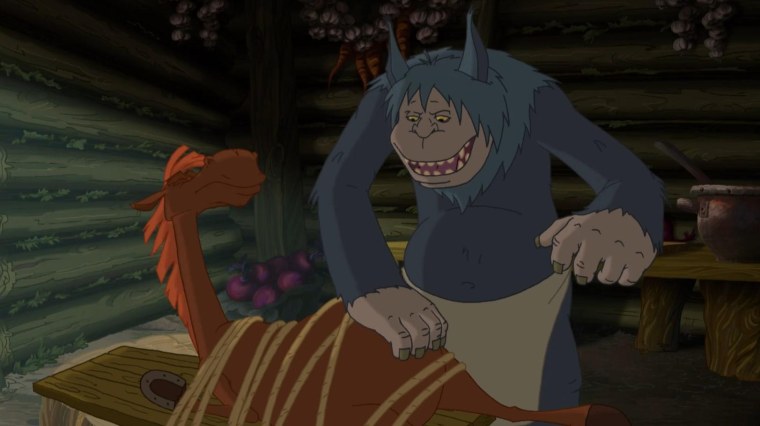 Монстр из три богатыря и Шамаханская царица