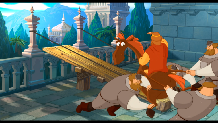 Три богатыря и Шамаханская царица мультфильм 2010