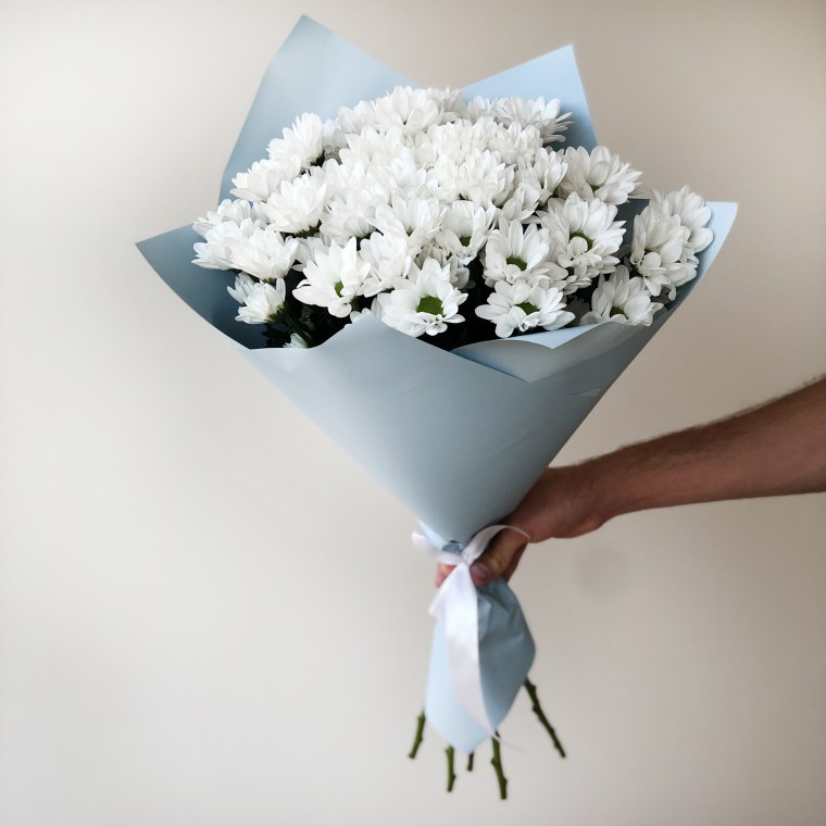 5 Кустовых хризантем в букете