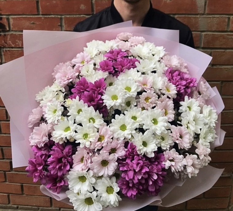 21 Кустовая Хризантема букет