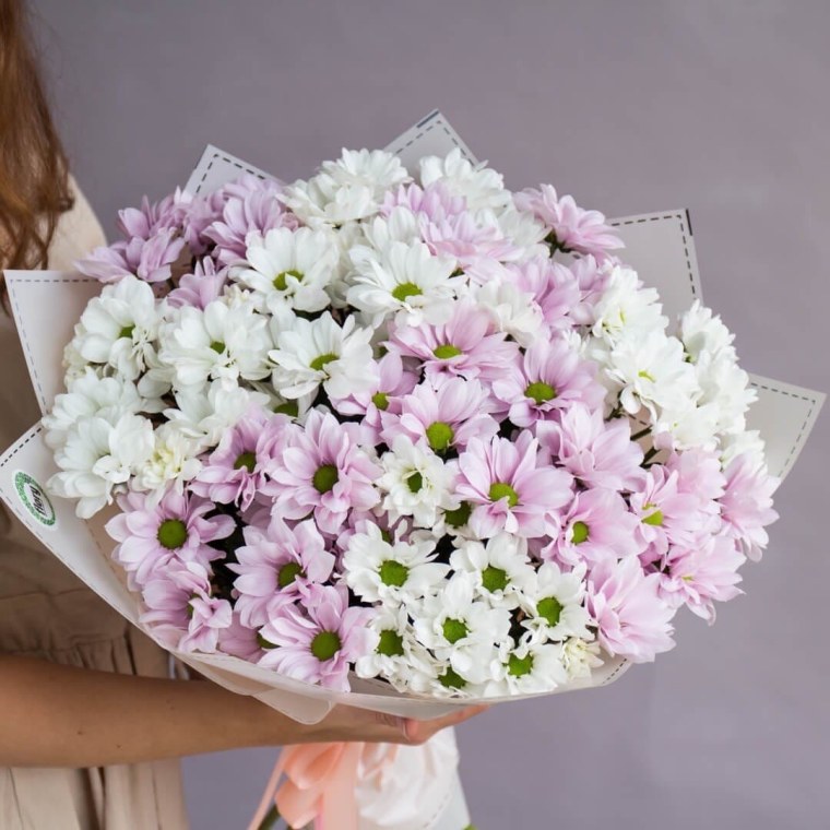 Монобукет - Хризантема