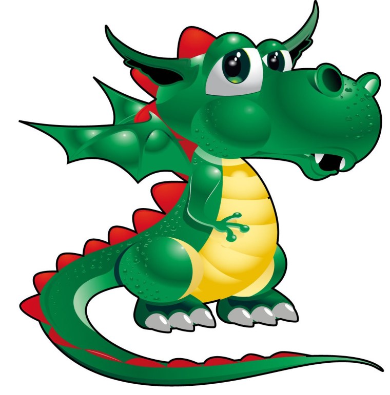 Мультяшные дракончики