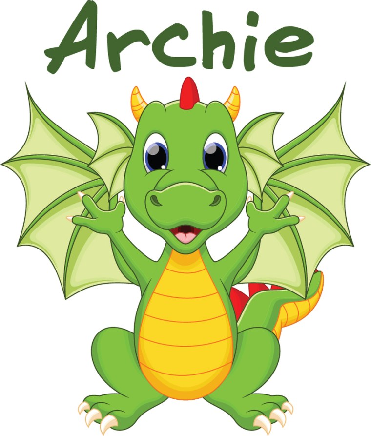 Мультяшный Дракоша