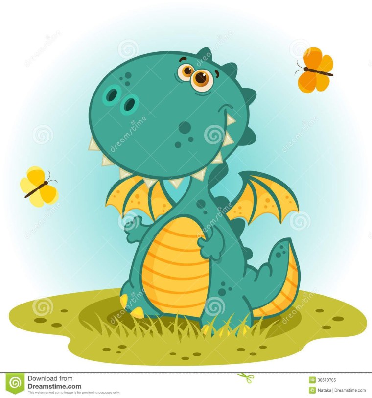 Дракоша вектор