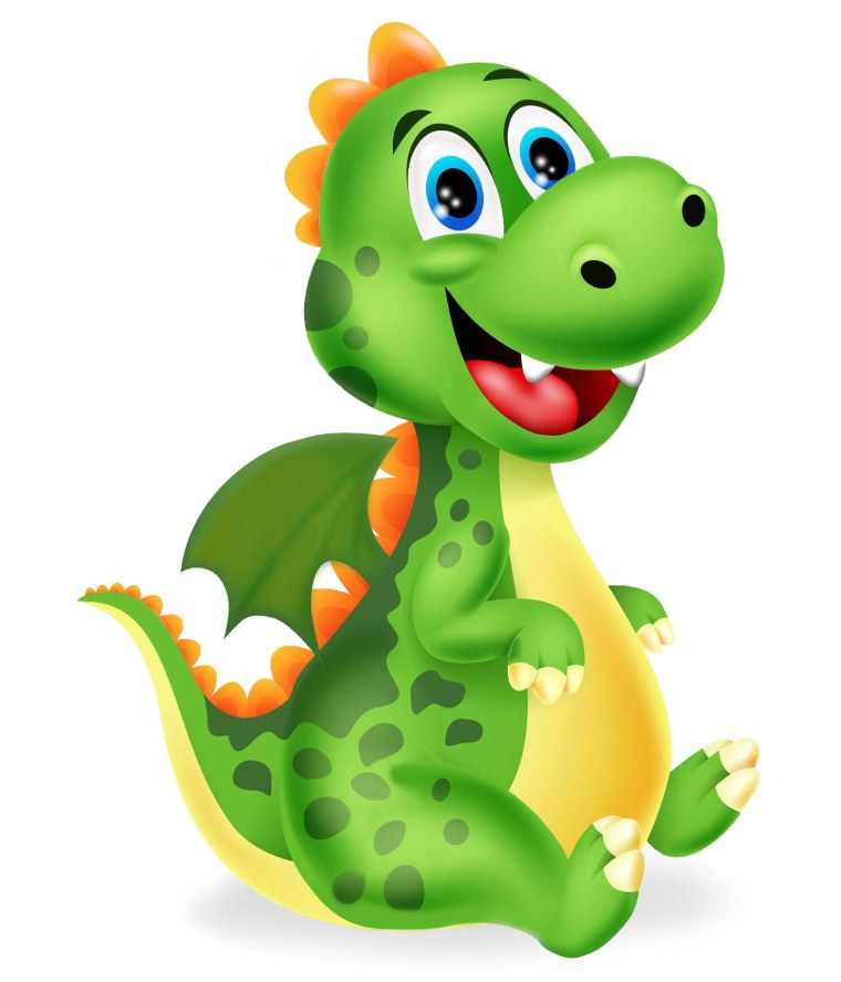 Мультяшный дракончик