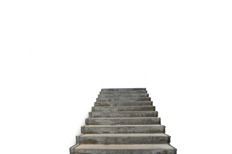 Лестница вверх сбоку