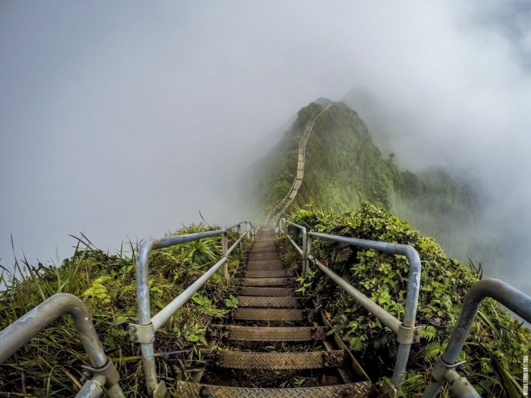 Лестница хайку, Оаху, Гавайи