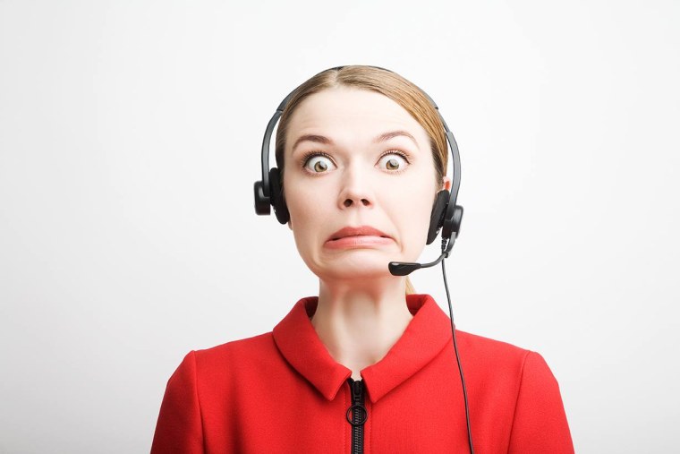 Оператор колл центра юмор