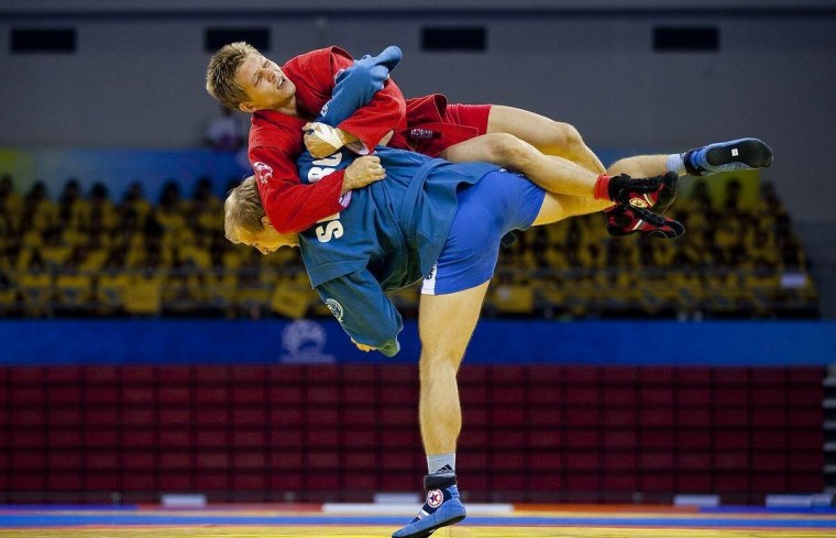 Самбо бросок