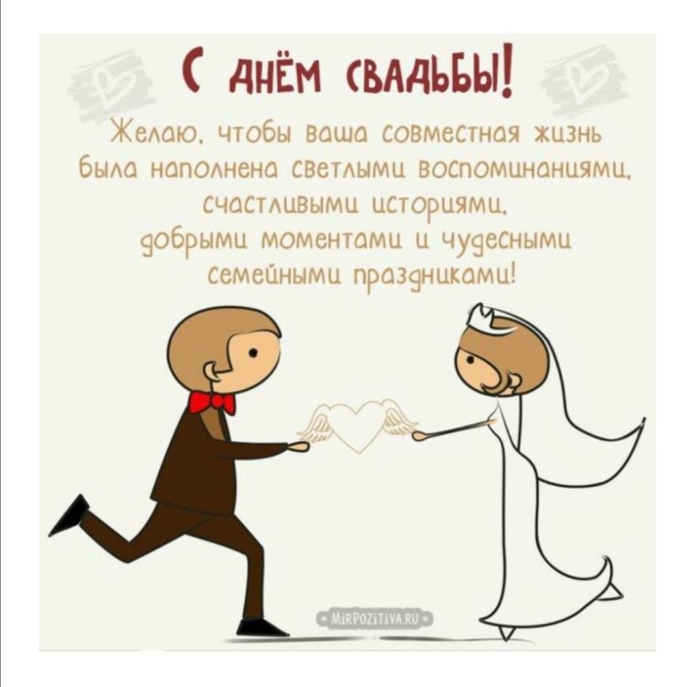 Поздравление со свадьбой