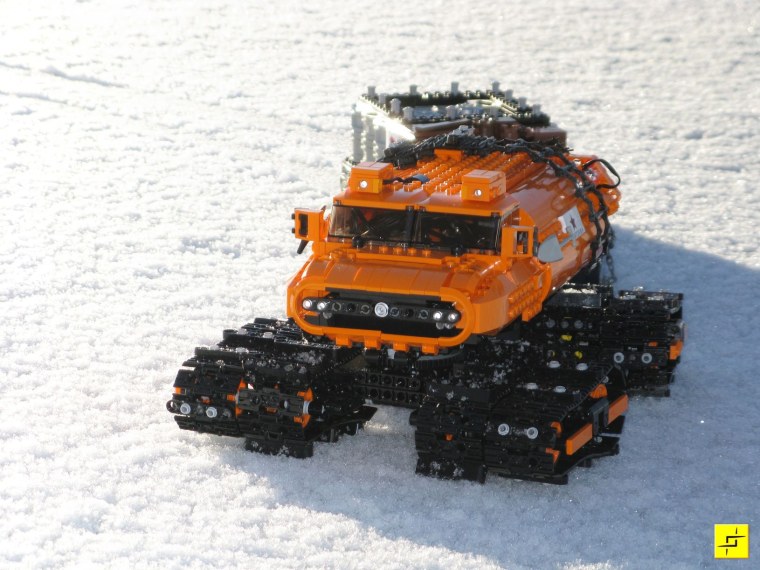 Лего техник гусеничный вездеход