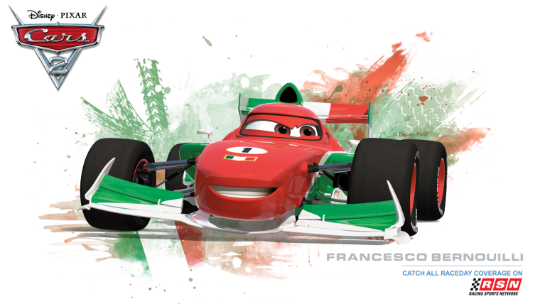 Франческо Бернулли на белом фоне