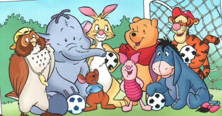 Винни пух Милн герои