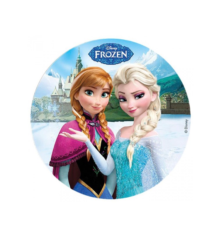 Вафельная печать Эльза Холодное сердце