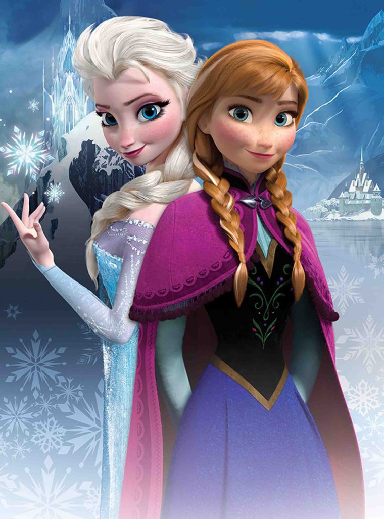 Анна и Эльза Постер