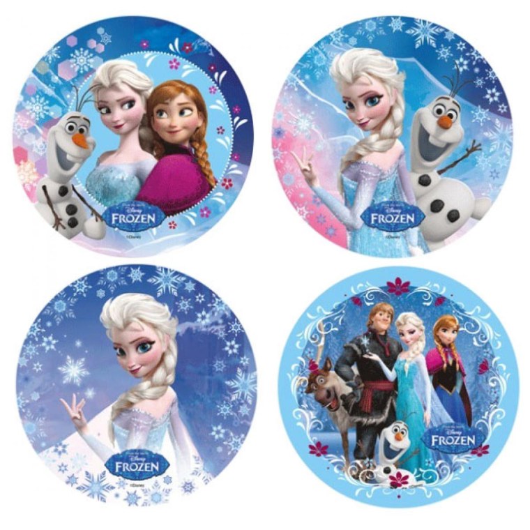 Эльза сахарная печать