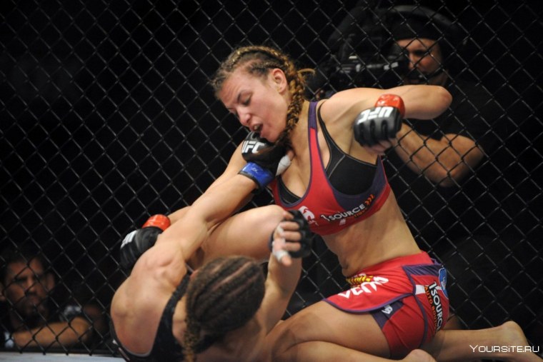 Миша Тейт и Ронда Роузи бой