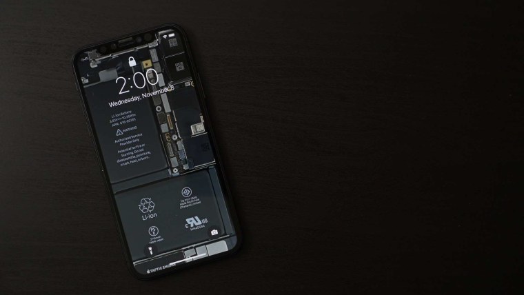 Живые обои внутренности телефона