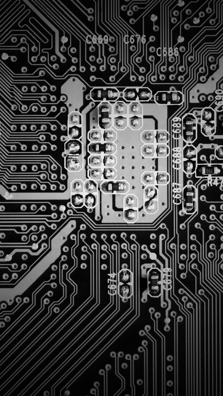 Плата микросхема