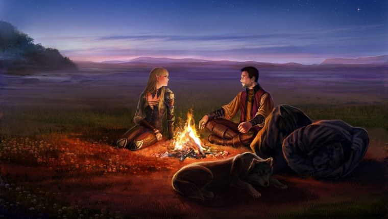 Посиделки у костра