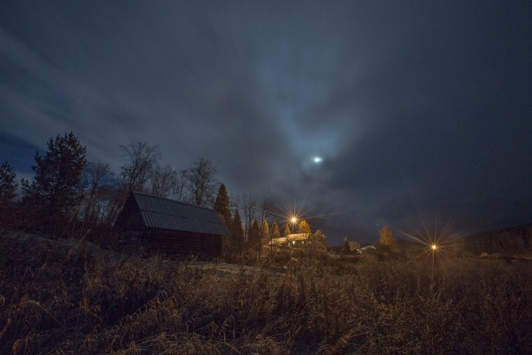 Ночная деревня