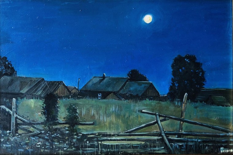 Ночь живопись