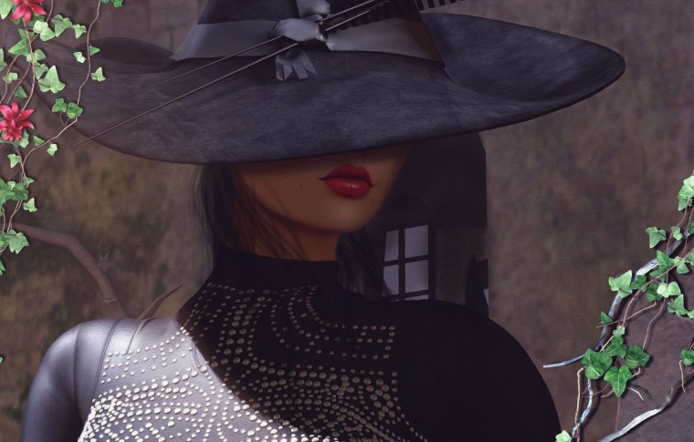 Таинственная девушка в шляпе