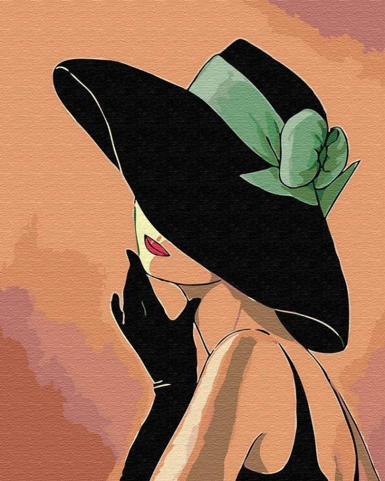 Красивые дамы в шляпах