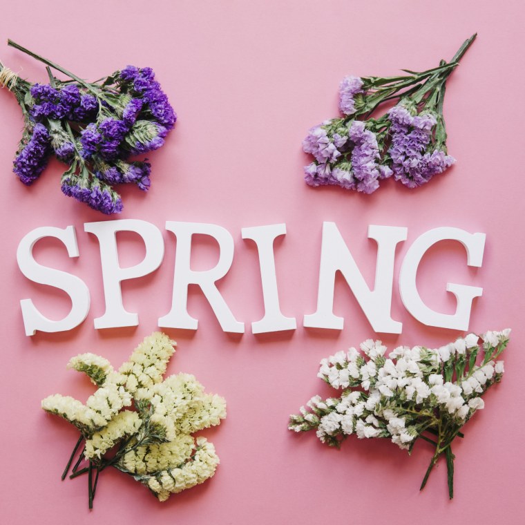 Весенние слова