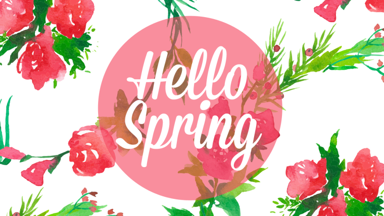 Hello Spring обои на рабочий стол
