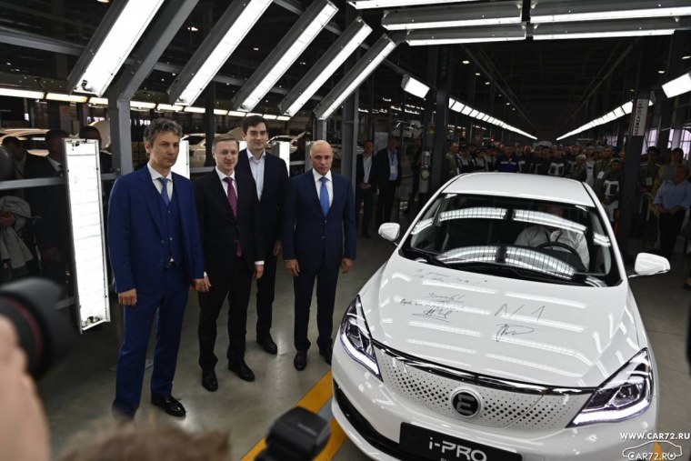 Электромобиль Липецкого производства evolute