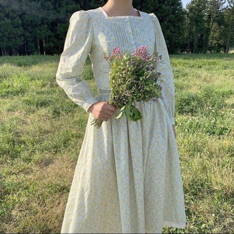 Cottagecore aesthetic одежда