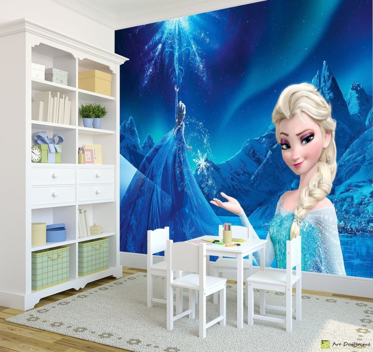 Комната для девочки в стиле Холодное сердце