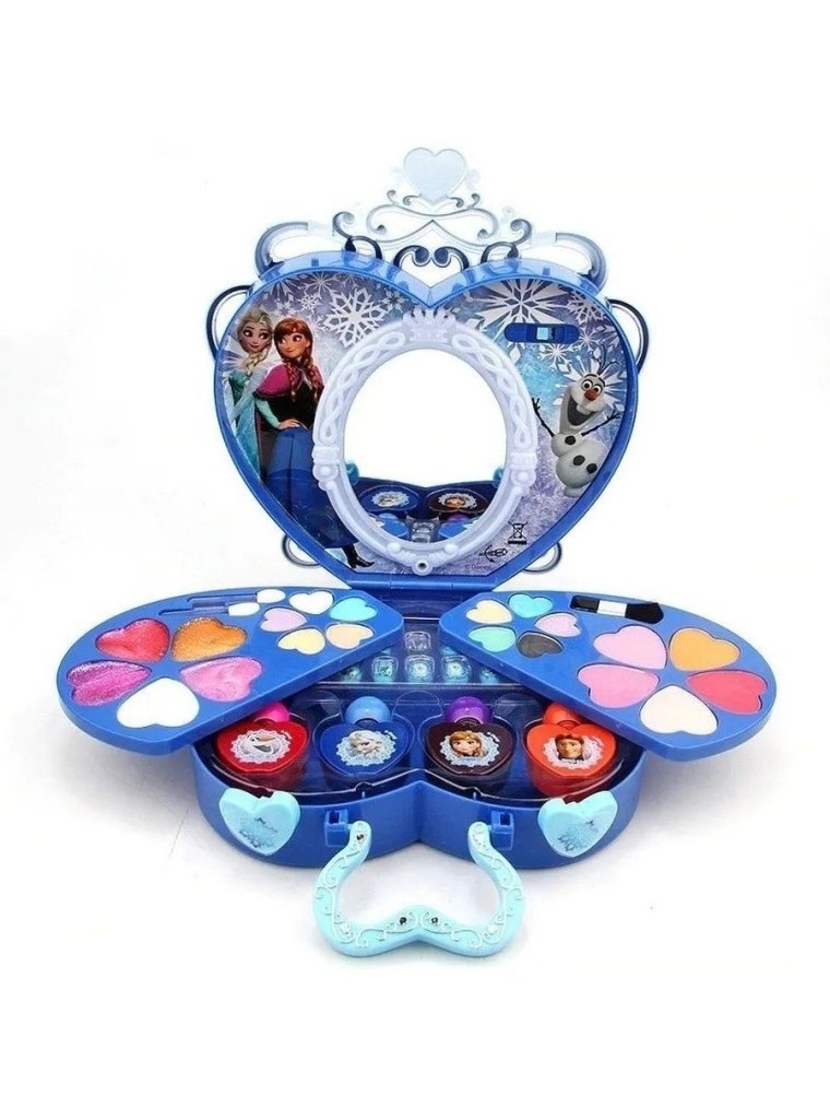 Детская косметика чемоданчик Анны и Эльзы Холодное сердце
